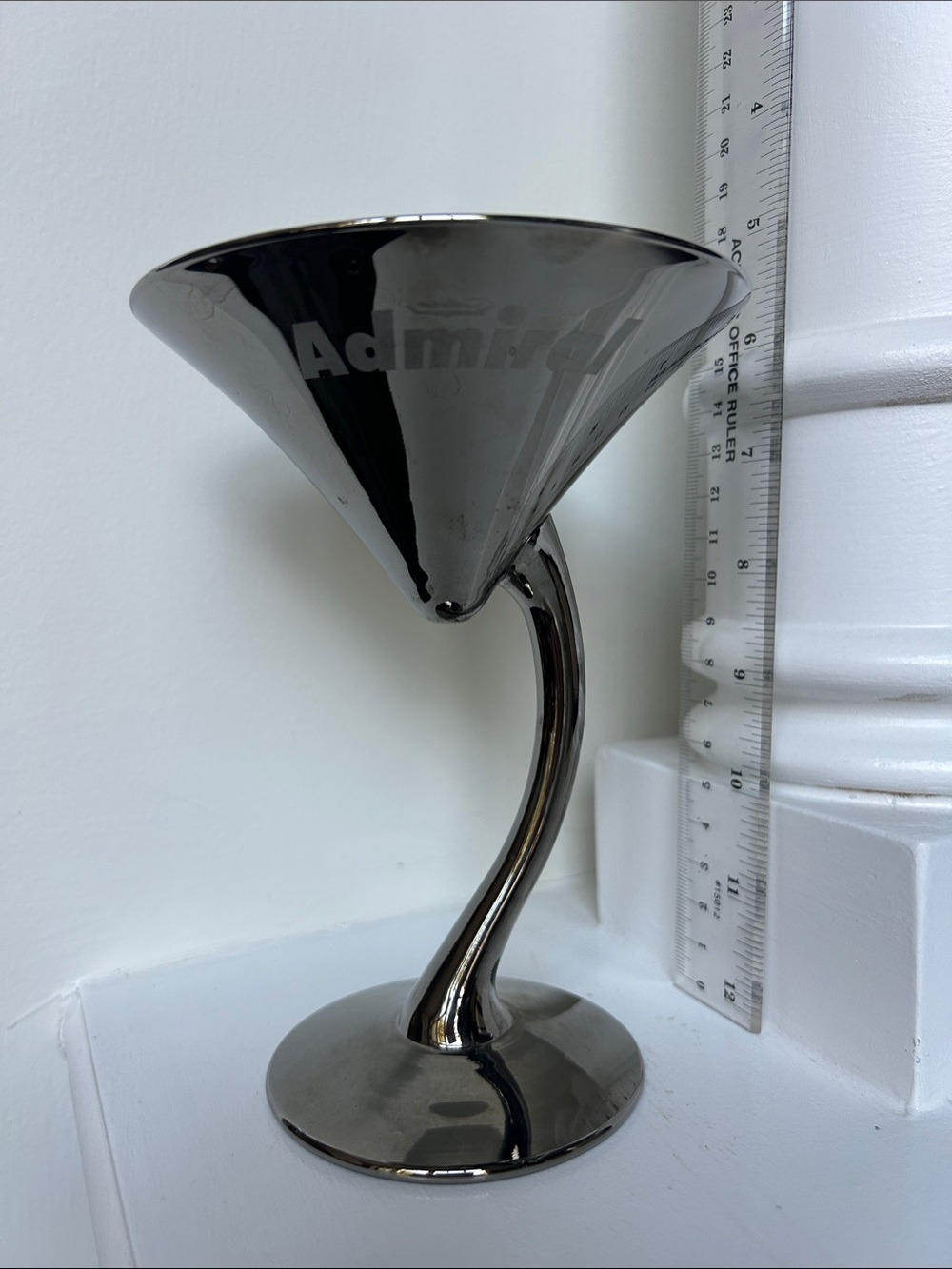 Libbey Bravura Martini Glass Admiral Branded